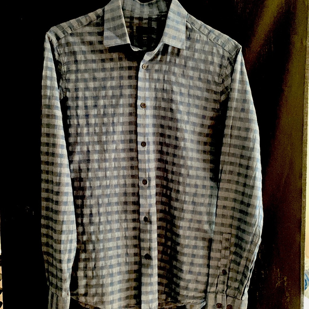 Ermenegildo ZEGNA Window See-thru pattern Shirt